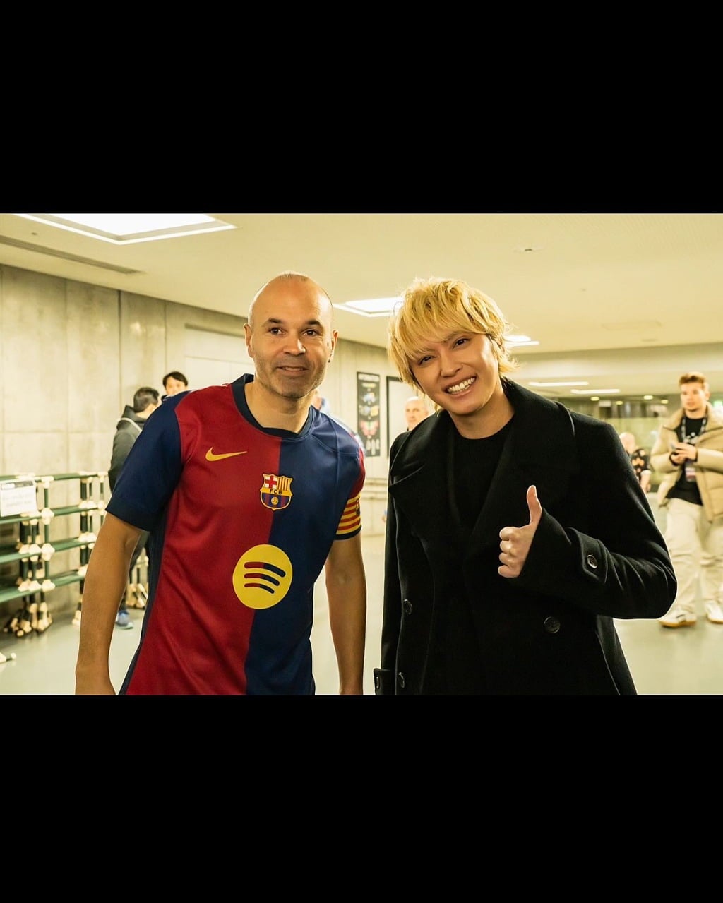 手越祐也&イニエスタのツーショットが「素敵すぎる」と話題に！