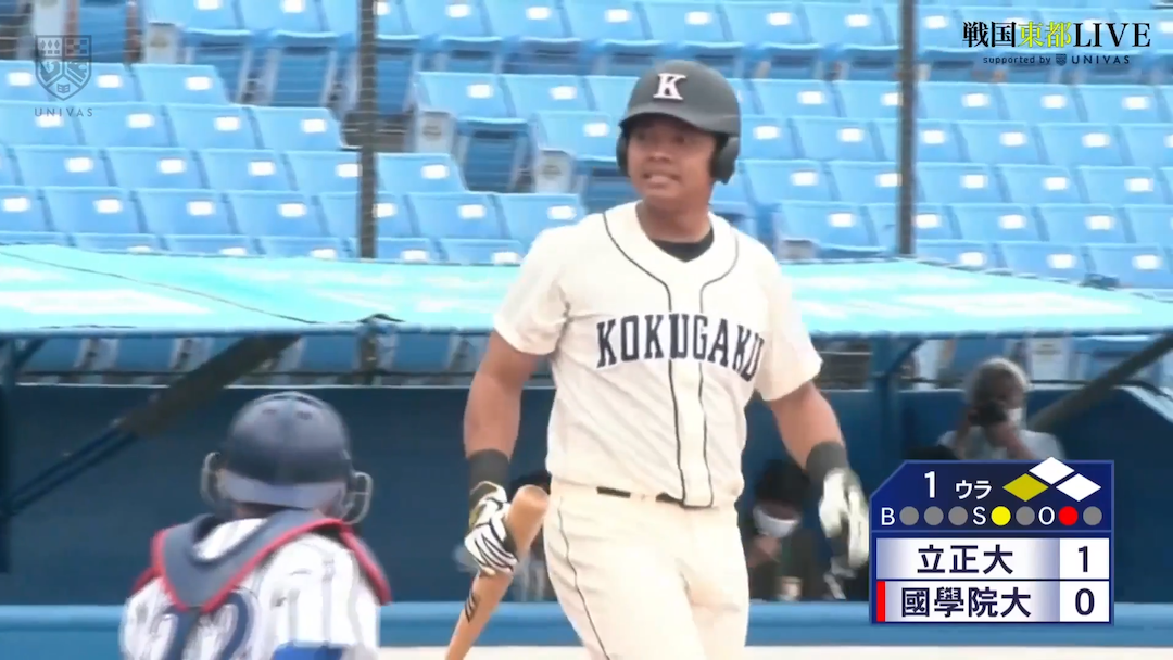 立正大学 vs 國學院大学（1回戦）東都大学野球（春季1部）【ハイライト】