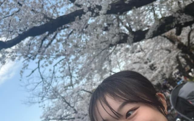 元新体操日本代表・竹中七海が花見を楽しむ姿を公開「満開だった!」