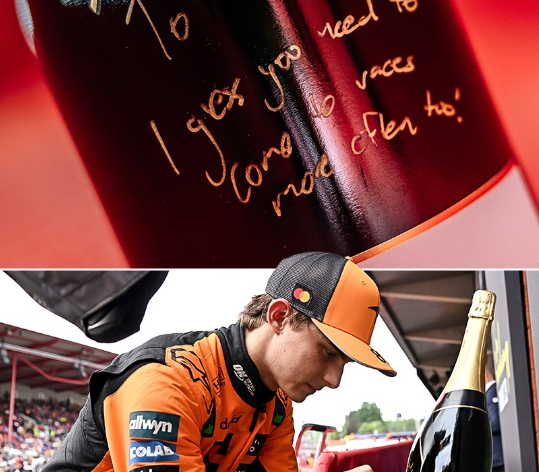 F1 涙腺崩壊！ピアストリ、勝利を祖父に捧げた感動のメッセージに称賛の声