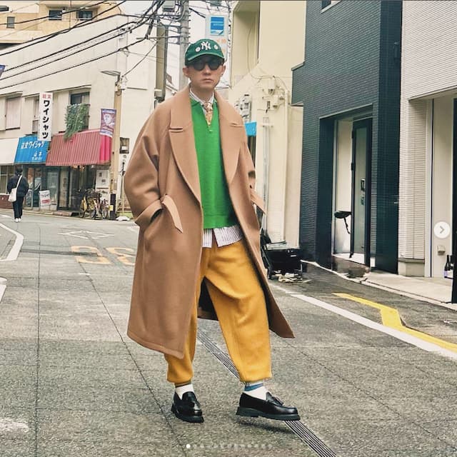 こがけんが「ヴィンテージカレッジカラー」コーデを披露！
