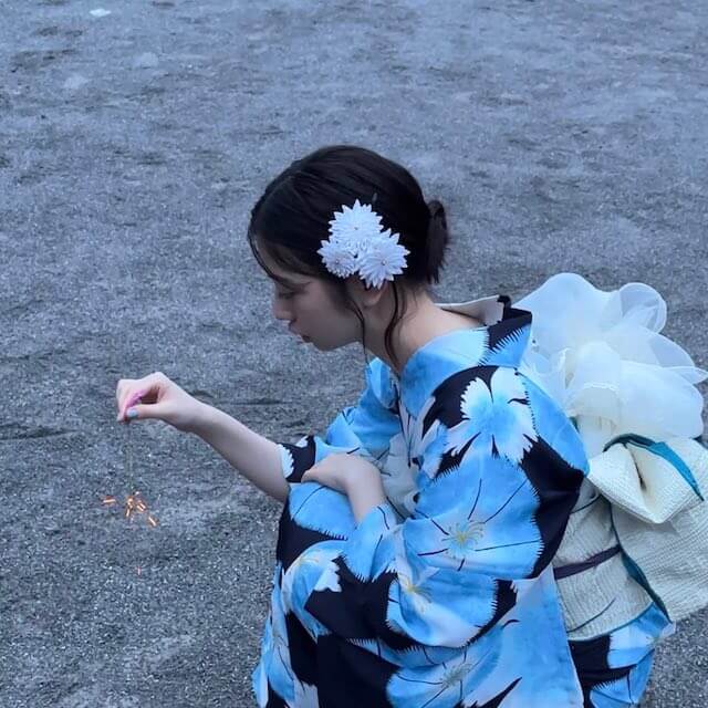 桜田ひよりが可愛すぎる浴衣姿を披露💙