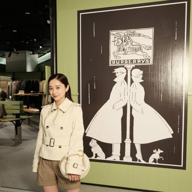 エレガンス炸裂！堀田真由 × バーバリーの完璧なマッチ