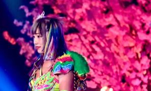 「なんかすげー！」ウナギ・サヤカ、桜を背にした華やかリング姿を披露