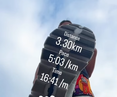 「走るだけで自己肯定感アップ！」沢目繭が魅せた爽快ランニング姿