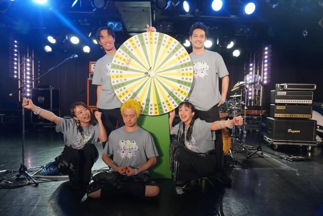 緑黄色社会が「livestone vol.3」岡山公演で笑顔の発表、次回開催地“北海道”決定の瞬間にファン歓喜