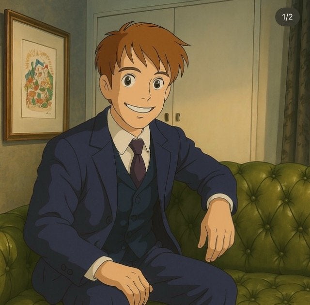 マーティン、30歳の誕生日に“ジブリ風”ショットを公開「よりもっと飛躍しマーティン！」