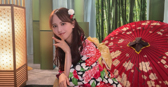 乃木坂・佐藤楓、着物姿ショットを公開！「まだ1月だからいいよね」