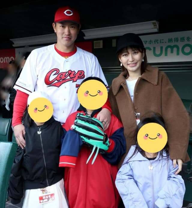 枡田絵理奈が家族ショットを公開「今シーズンも応援していただきありがとうございました」