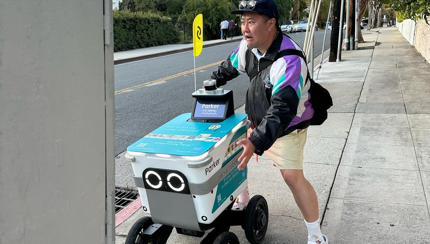 チョコプラ松尾LAを堪能「こっちまで幸せ気分」