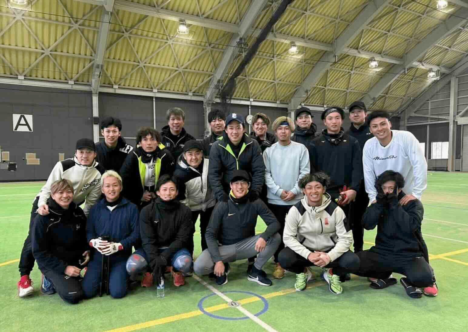 「チーム健太」自主トレ第1クール初日終了！