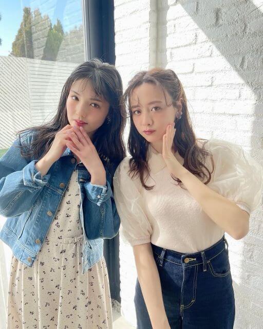 道重さゆみ×森香澄、美人百花で夢の共演！春のフレンチルックが可愛すぎる！