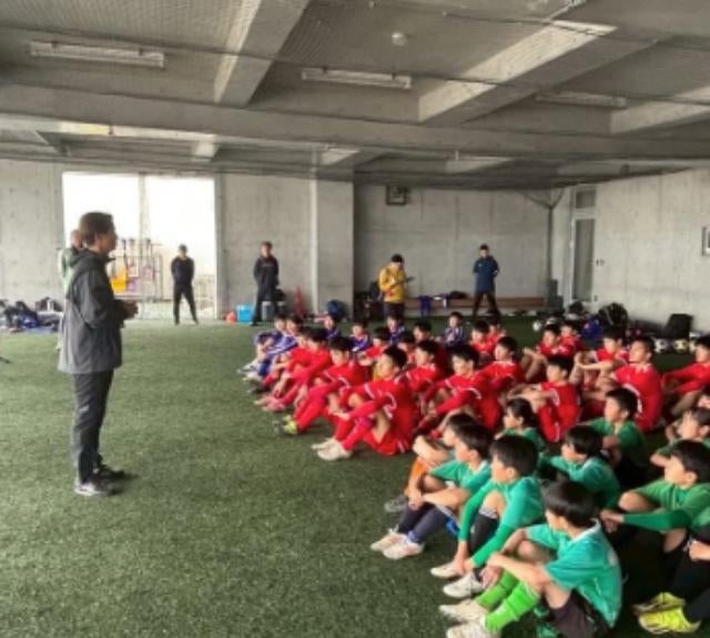 元日本代表・福西崇史が語る「中学生の意識の変化」山辺町サッカー教室で見えた希望