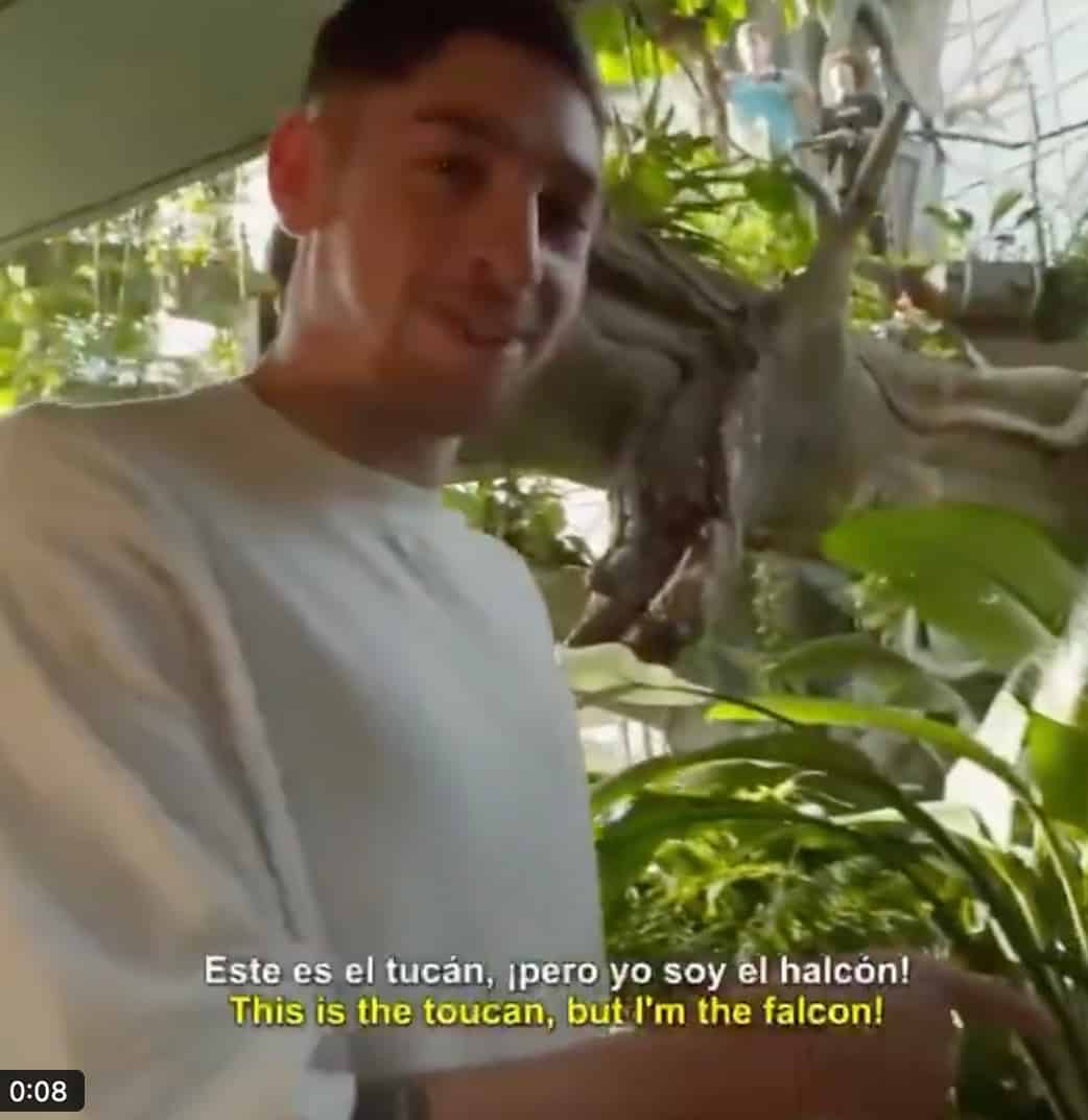 フェデリコ・バルベルデ、ドバイのグリーンプラネットを紹介する動画を投稿