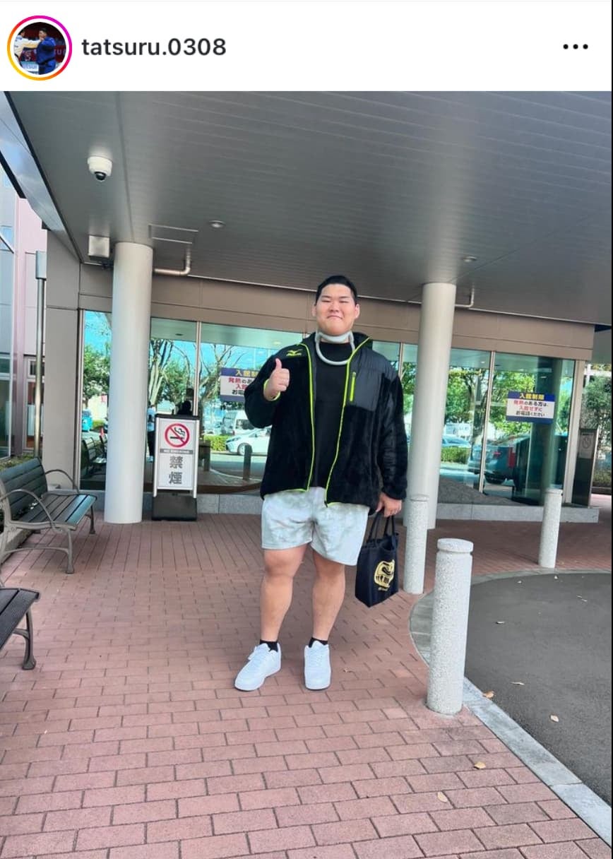 柔道男子日本代表・斉藤立「本日無事に退院しました」ロス五輪に向け再起を図る！