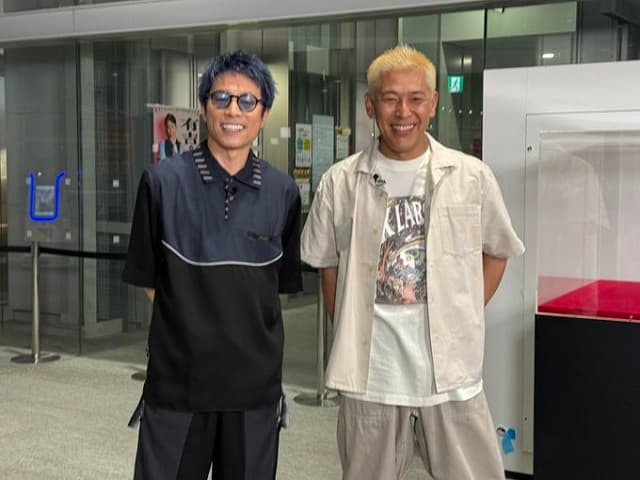 ロンドンブーツ1号2号が番組内で解散発表 放送後には田村淳が解散”ホヤホヤ”2ショットを公開