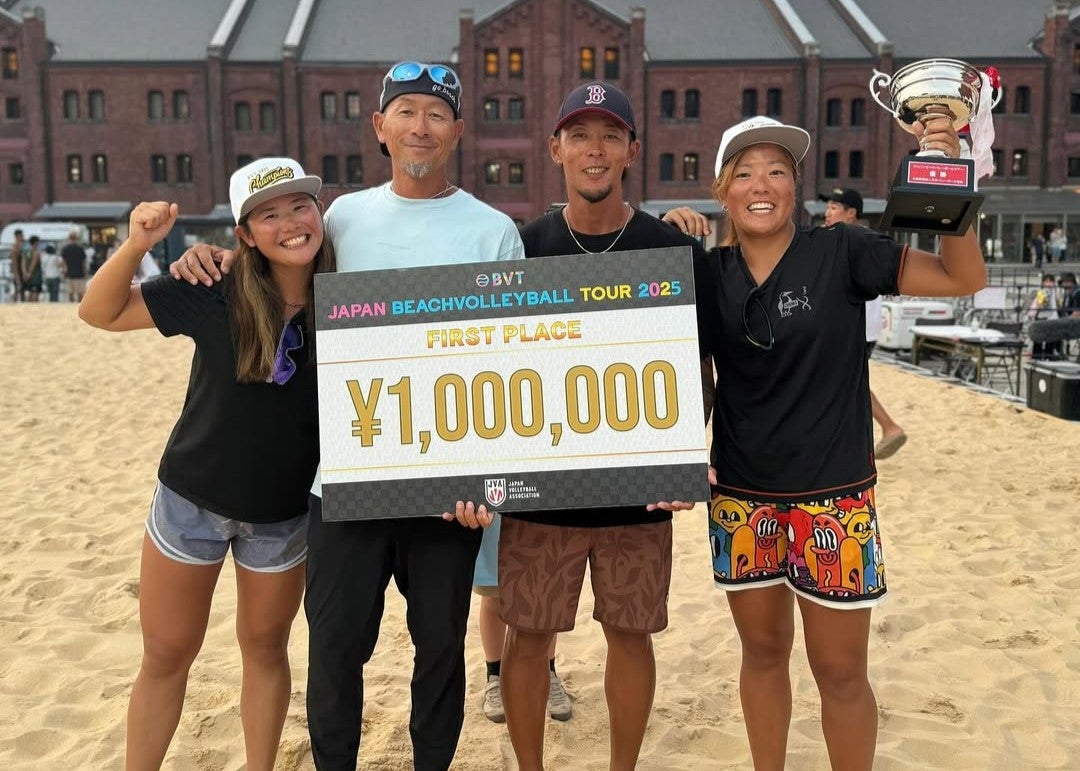 ビーチの女王が魅せた圧巻の強さ　横浜大会で“完全優勝”にファン歓喜