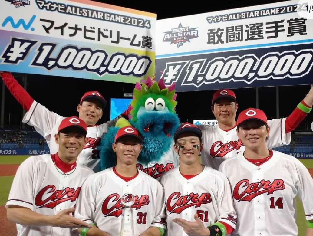 広島・小園海斗 オールスターの思い出写真を一挙大公開！