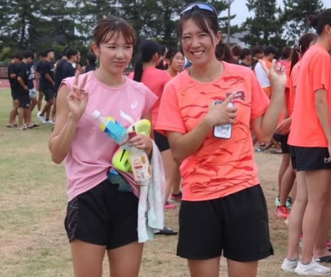 美女陸上選手・山本亜美、合宿で魅せた"気まずい顔選手権・宿命ショット"も披露！注目のユニークフォト