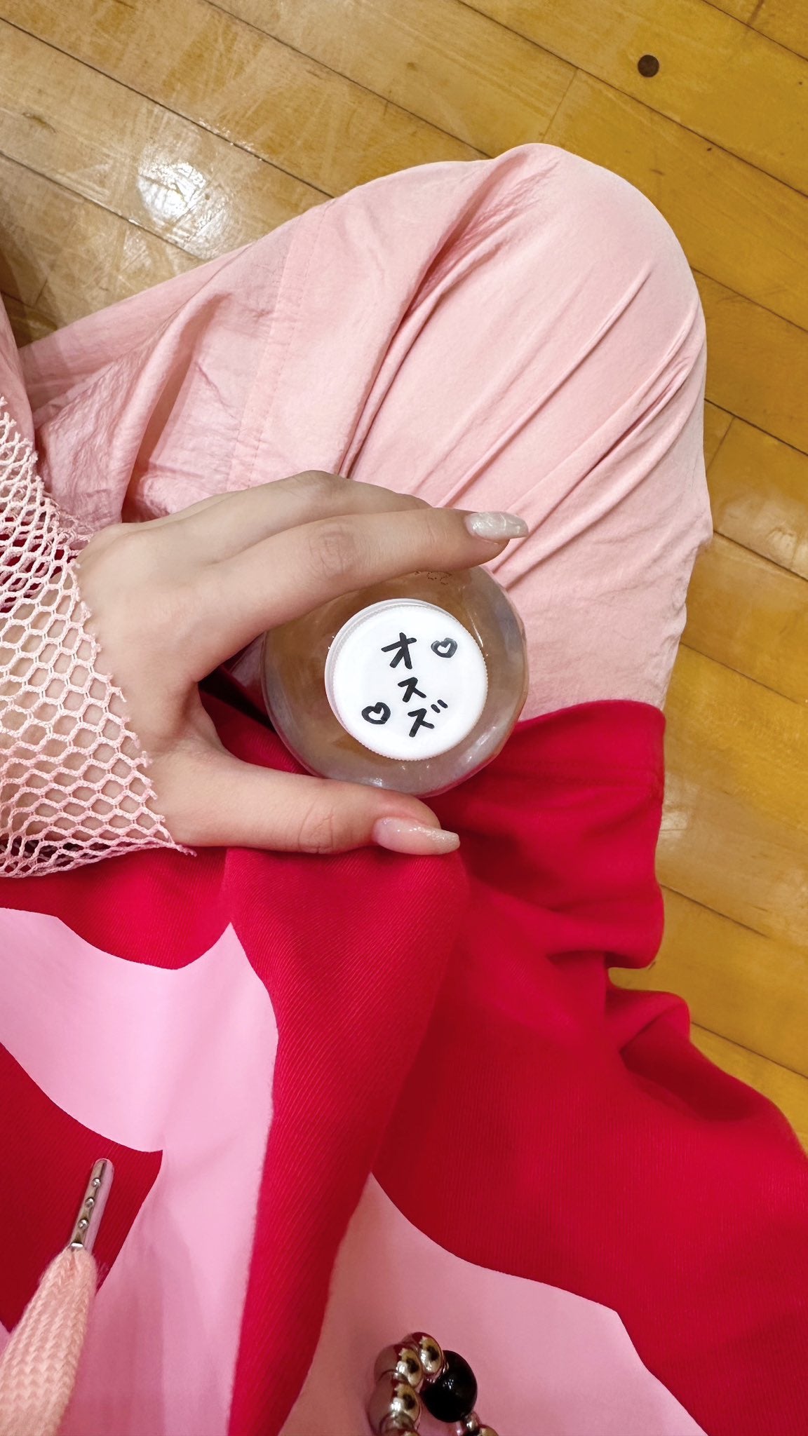 FRUITS ZIPPER鎮西寿々歌、ペットボトルキャップに〇〇