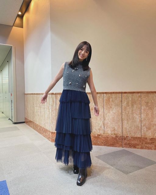 TBSアナ・田村真子「秋色ノースリーブワンピ」に可愛すぎるの声続々！