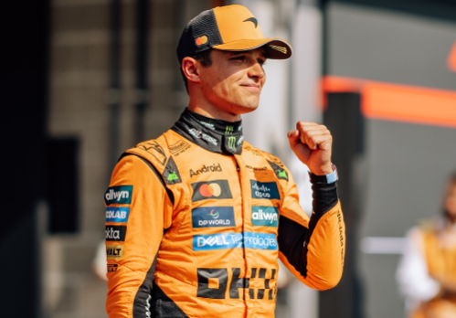 F1ノリスがベルギーで魅せた！渾身ポールに沸くパルクフェルメ