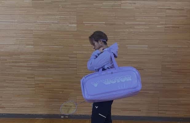 奈良岡功大 全身を紫色に統一し、全米オープンへ向けて奮起