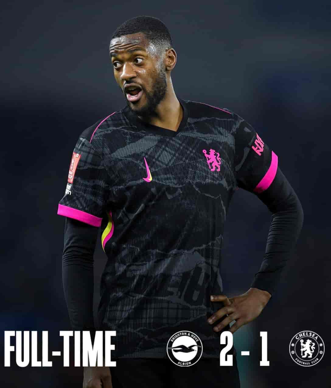 チェルシー、FAカップ敗退…公式インスタが投稿