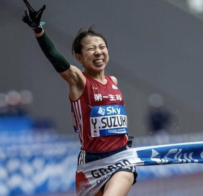 マラソン女子にニューヒロイン誕生！鈴木優花が喜び爆発させる