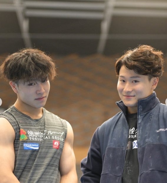 パリ金メダルの体操・岡慎之助が全日本選手権に挑む「頑張るぞー」