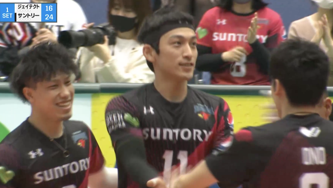 Ｖリーグ男子　ジェイテクトSTINGS vs.サントリーサンバーズ 2021/03/27【ハイライト】