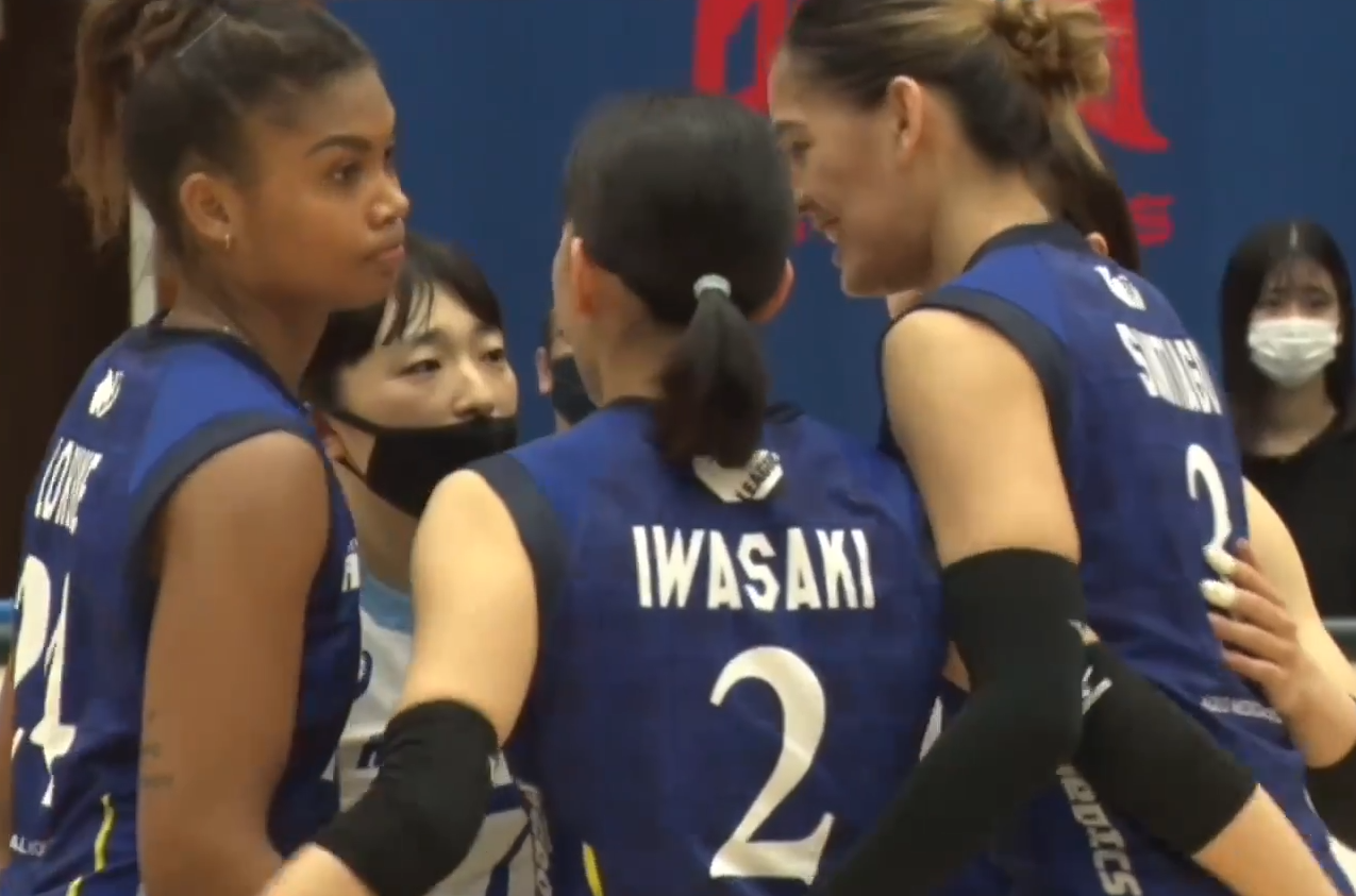 Ｖリーグ女子　NECレッドロケッツ vs. 埼玉上尾メディックス 2022/3/13【ハイライト】