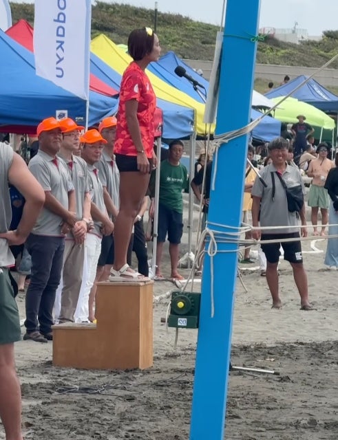 感動の開会式ステージ！ビーチバレー・石井美樹が投げかけた熱いエール