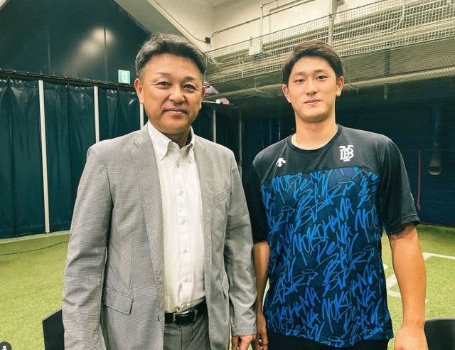 元中日・谷繁元信、DeNA若手松尾汐恩＆相川コーチと23時対談放送告知