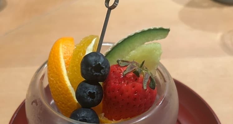 「なんて美しい…」ハイヒールモモコ、京都の天ぷら屋さんで最後に登場した絶品スイーツとは⁉