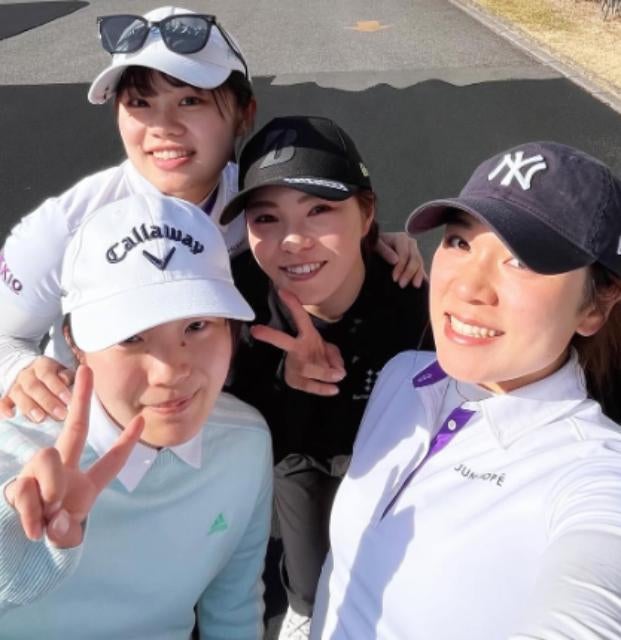 プロゴルファー堀奈津佳、立教大生とゴルフ＆恋バナ交流「♡♡♡な感じがなんとも楽しい」
