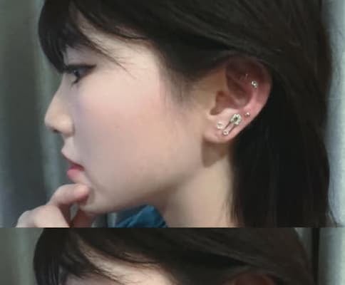 岡田奈々がアクセサリーをつけた横顔にファンから「可愛い！」の声が続出