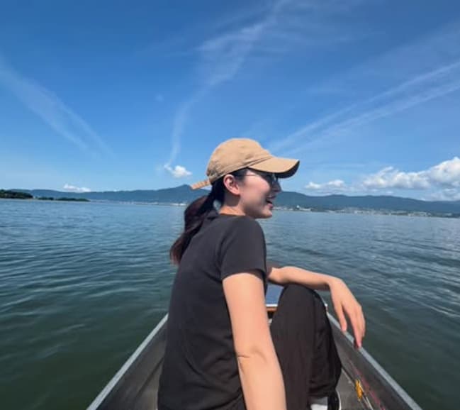 元飛び込み日本代表・馬淵優佳が琵琶湖で釣りを堪能！気になる釣果はいかに！？