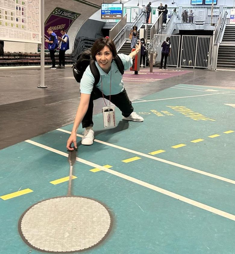 陣内貴美子がパリ五輪を満喫、TBS人気アナとの2ショットも