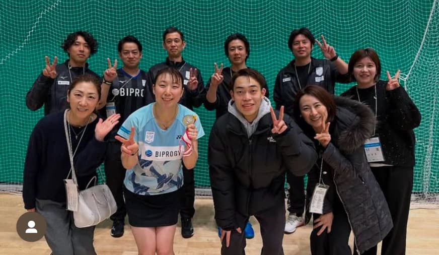 パリ五輪メダリスト・五十嵐有紗、バド女子ダブルス転向後初の大会で準優勝！！