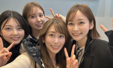 「美女揃い！」中川安奈、大好きな仲間との笑顔ショットに反響
