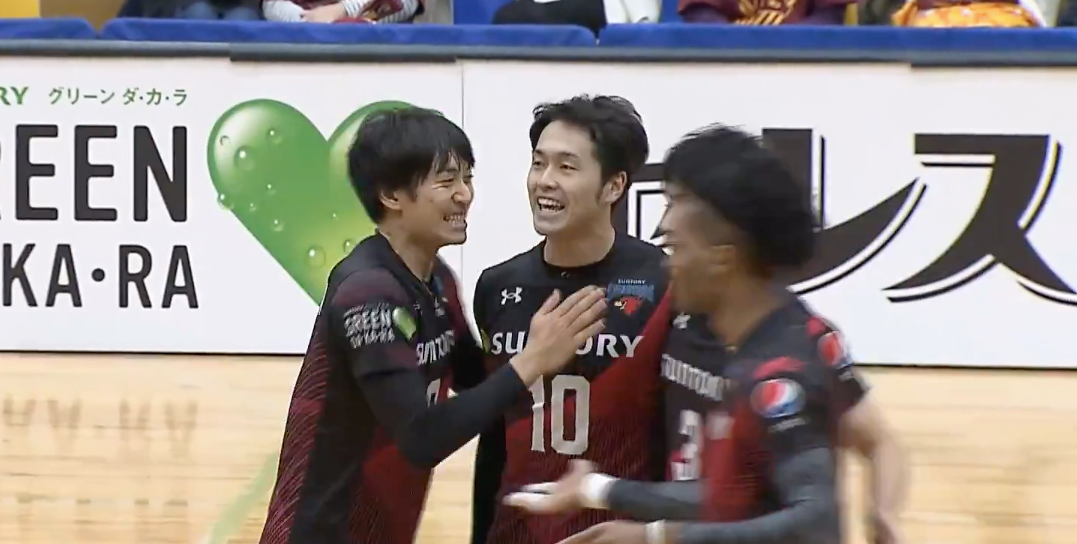 Ｖリーグ男子　VC長野トライデンツ vs. サントリーサンバーズ 2021/11/13【ハイライト】