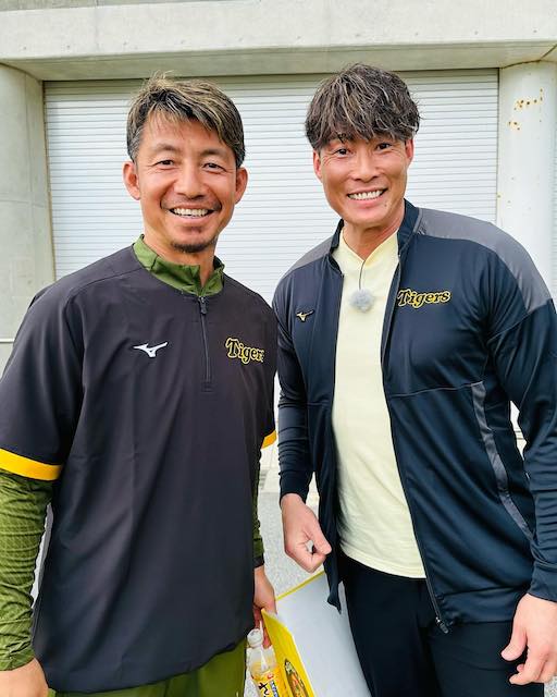 糸井嘉男が阪神キャンプ視察で懐かしい2Sも🐯