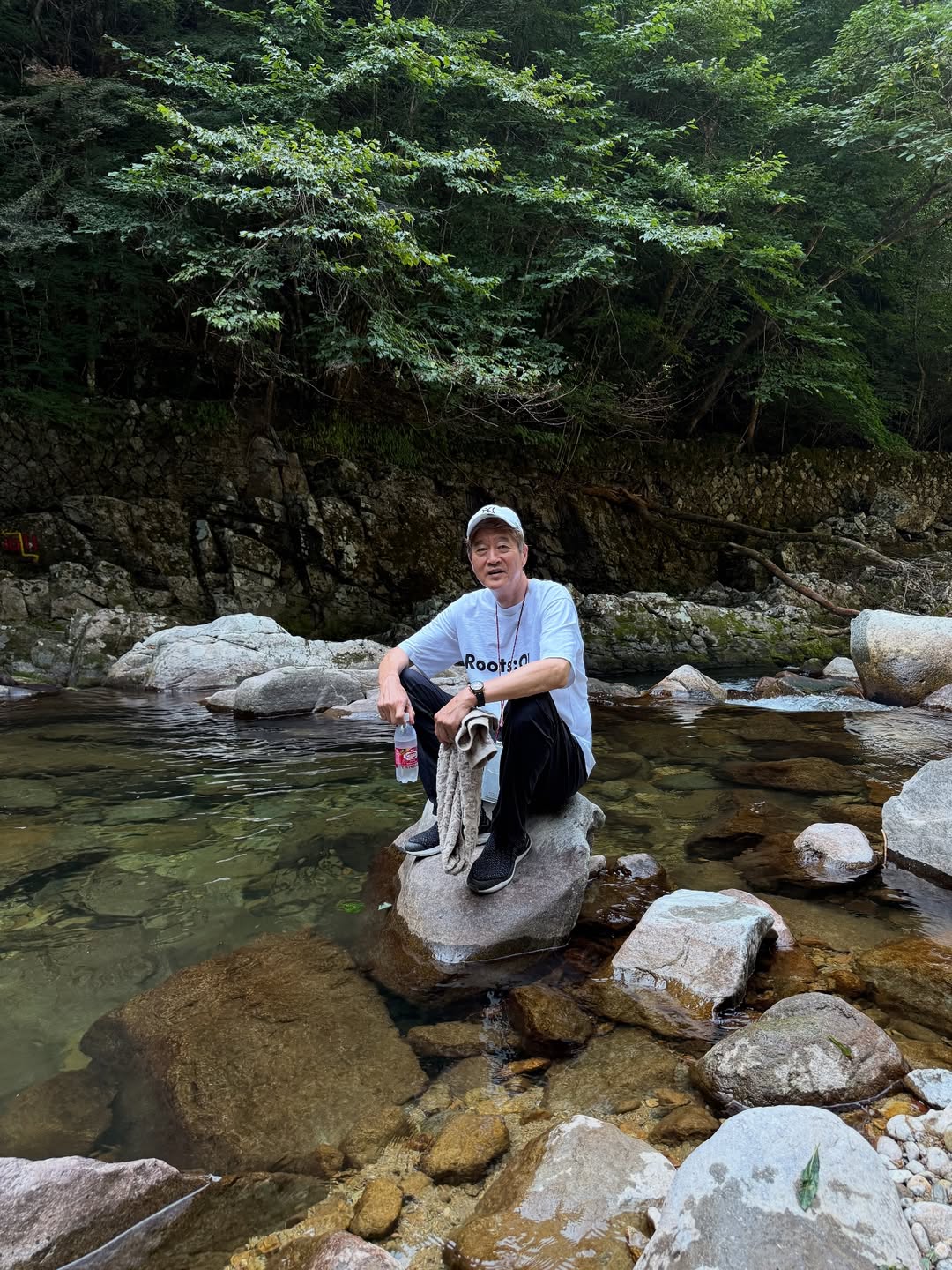 「大漁！」金石昭人、毎年恒例の親戚の集まり会で大量の鮎を釣り上げる！