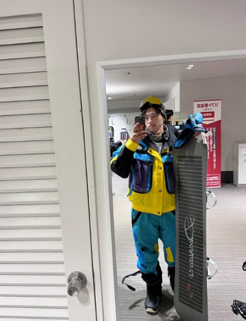 イケメン格闘家はスノボもお手のもの⁉笠原友希が久々のスノボを満喫