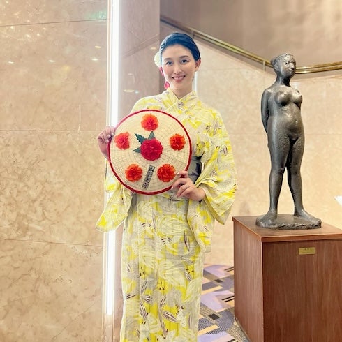 橋本マナミが産後初仕事を報告