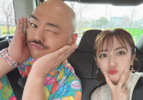 クロちゃん＆高橋みなみ、福岡でまさかの2ショット！「ちょっと福岡来てるしんよー♪」