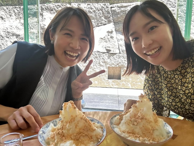 史上初五輪銀獲得の元女子卓球日本代表ツーショット！平野早矢香、あの