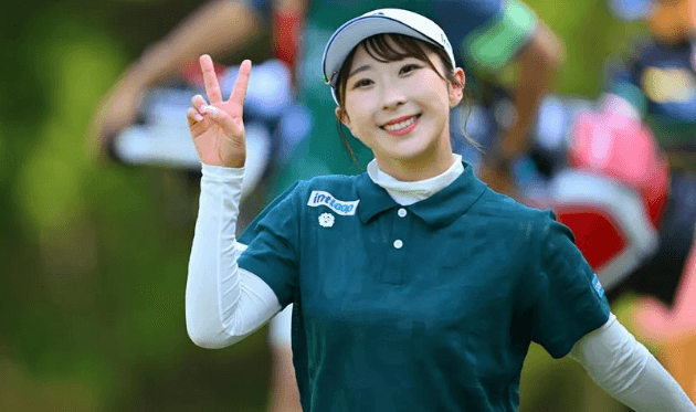 「テレビで観る3倍可愛かったです」美女ゴルファー・永嶋花音、ベストスコア賞を受賞！晴れやかピース＆ムービーにファン感激
