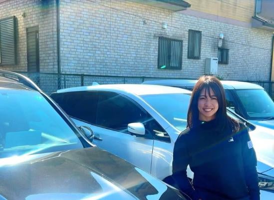 園田彩乃 遠征のお供は素敵な車で！おしゃれ内装＆屋根オープンに感動